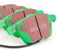 ES#2765825 - DP21518KT - Front And Rear GreenStuff Performance Pad Kit - Designed as a mildly upgraded pad, great for an afternoon of sporty driving - EBC - Volkswagen