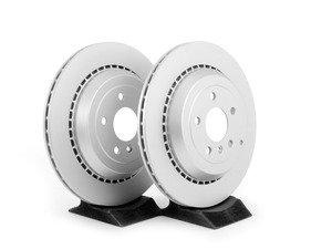 ES#2681379 - 1644231312KT5 - Rear Brake Rotors - Pair (330x22) - Featuring a protective Meyle Platinum coating - Meyle - Mercedes Benz