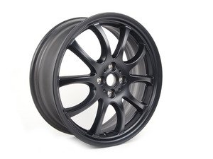 ES#65060 - 36116778428 - R105 JCW Double Spoke Wheel 18" (4x100) Black - Priced Each  - (NO LONGER AVAILABLE) - 18 x 7J ET:52 Ronal wheel - Genuine MINI - 