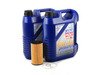 ES#2823190 - 2332kt8 - Oil Service Kit - premium - Includes Hengst oil filter and Liqui-Moly High Tech 5w-40 oil - Assembled By ECS - Audi Volkswagen