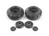 ES#5226 - 357412331amy-kt - Heavy Duty Upper Strut Mount - Kit - A common source of noise in the front suspension, Includes 2 of each: Strut Bearing, Strut Mount and Securing Nut - Assembled By ECS - Volkswagen