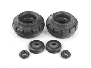 ES#5226 - 357412331amy-kt - Heavy Duty Upper Strut Mount - Kit - A common source of noise in the front suspension, Includes 2 of each: Strut Bearing, Strut Mount and Securing Nut - Assembled By ECS - Volkswagen
