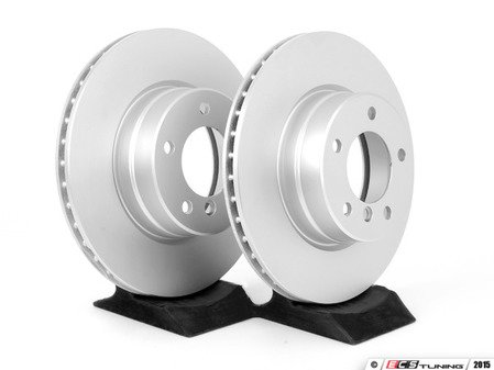 ES#2770662 - 34116764021mKT - Front Brake Rotors - Pair (310x24) - Featuring a protective Meyle Platinum coating. - Meyle - BMW