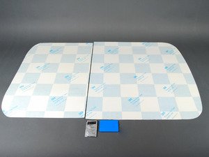 ES#78783 - 51140404202 - Sunroof Decal - Checkered  - (NO LONGER AVAILABLE) - Block the sun and give your MINI a new look - Genuine MINI - 