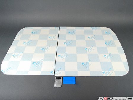 ES#78783 - 51140404202 - Sunroof Decal - Checkered  - (NO LONGER AVAILABLE) - Block the sun and give your MINI a new look - Genuine MINI - 