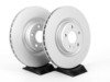ES#2730474 - 8R0615108EKT2 - Front Big Brake Kit - Stage 2 - Plain Rotors (345x30) - Upgrade your brake system to the 4-piston Brembo Q5 calipers - ECS - Audi