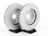 ES#2730474 - 8R0615108EKT2 - Front Big Brake Kit - Stage 2 - Plain Rotors (345x30) - Upgrade your brake system to the 4-piston Brembo Q5 calipers - ECS - Audi