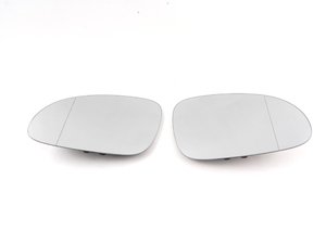 ES#5554 - 1K0857521522H - Heated Blind Spot Mirror - Set - These heated blind spot mirrors help improve your sense of what is going on around you. - Genuine Volkswagen Audi - Volkswagen