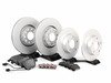 ES#2762239 - 8E0615301RKT5 - Front & Rear Brake Service Kit - Featuring Zimmermann rotors and ECS DD23 ceramic brake pads. - Assembled By ECS - Audi