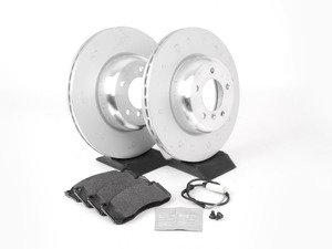 ES#2713376 - 34116778647KT2 - Front Brake Service Kit - Featuring OEM BMW rotors and OEM BMW pads - Genuine BMW - BMW