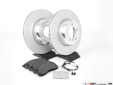 ES#2713376 - 34116778647KT2 - Front Brake Service Kit - Featuring OEM BMW rotors and OEM BMW pads - Genuine BMW - BMW