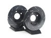ES#523014 - USR909 - Rear Slotted Brake Rotors - Pair (245x10) - Upgrade to a slotted rotor for improved braking - EBC - Audi Volkswagen