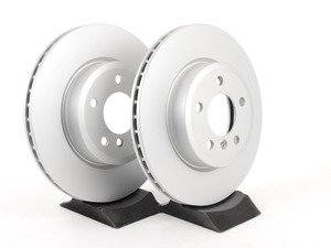 ES#2135705 - 40406024 - Rear Brake Rotors - Pair (320x22) - Featuring a protective Meyle Platinum coating. - Meyle - BMW