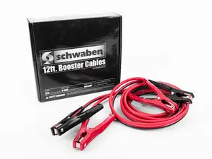 12 Ft 6 Gauge Booster Cables