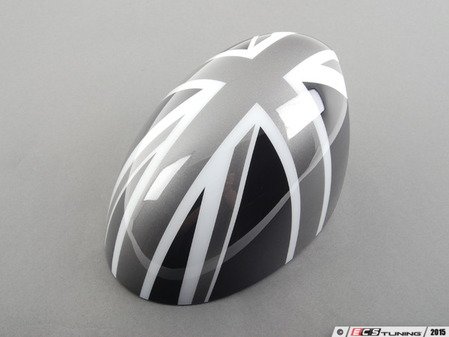 ES#253382 - 51162147672 - Mirror Cap Black Jack - Right - Upgrade or replace your MINI side mirror cap - Genuine MINI - MINI