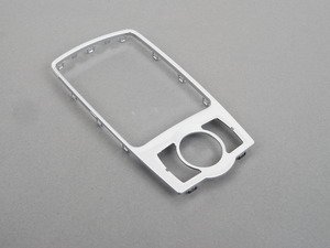 ES#396721 - 4L0864260A - Shifter trim - Chrome - Retaining trim frame for the shifter and MMI control knob - Genuine Volkswagen Audi - Audi