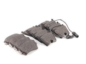 ES#2627412 - 8E0698151QKT - Front & Rear Brake Pad Kit - Factory replacement pads for a stock feel, includes front and rear pads - Genuine Volkswagen Audi - Audi