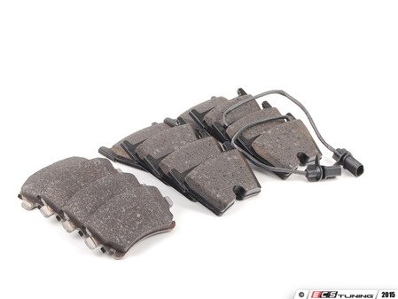 ES#2627412 - 8E0698151QKT - Front & Rear Brake Pad Kit - Factory replacement pads for a stock feel, includes front and rear pads - Genuine Volkswagen Audi - Audi