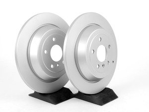 ES#2681410 - 1644231212KT2 - Rear Brake Rotors - Pair - Featuring a protective Meyle Platinum coating - Meyle - Mercedes Benz