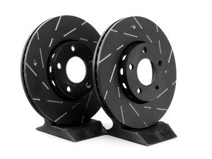 ES#522734 - USR602 - Front Slotted Brake Rotors - Pair (288x25) - Slotted performance front rotors - EBC - Audi Volkswagen