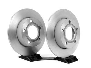 ES#2702557 - 443615601BKT - Rear Brake Rotors - Pair (245x10) - Regain the stopping power in your vehicle - Genuine Volkswagen Audi - Audi