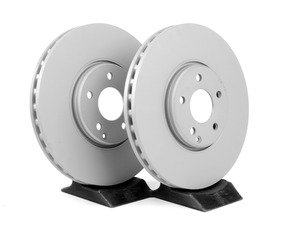 ES#2695393 - 2114211112KT3 - Front Brake Rotors - Pair (330 X 32 mm) - Does not include new rotor securing screws - Zimmermann - Mercedes Benz