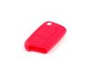 ES#2792961 - 3592RKLN13637 - Key Fob Skin - Red - Silicone protective skin for the updated style key fob - Bremmen Parts - Volkswagen