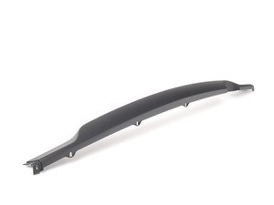 ES#76351 - 51127127962 - Center Spoiler - Rear - Black textured plastic located on the bottom of the rear bumper - Genuine MINI - MINI
