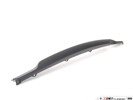 ES#76351 - 51127127962 - Center Spoiler - Rear - Black textured plastic located on the bottom of the rear bumper - Genuine MINI - MINI
