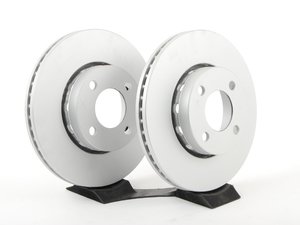ES#2132944 - 40454120 - Brake Rotors - Pair (276x25 4-Lug) - Featuring a protective Meyle Platinum coating. - Meyle - Audi