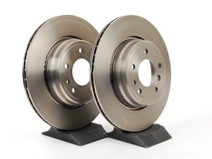 ES#2593507 - 34216767062ZIMKT - Rear Brake Rotors - Pair (328x20) - A pair of replacement rotors from Zimmerman - Zimmermann - BMW