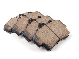 ES#2770739 - EUR737 - Front Euro Ceramic Brake Pad Set - EURO Ceramic brake pads - Akebono - Porsche