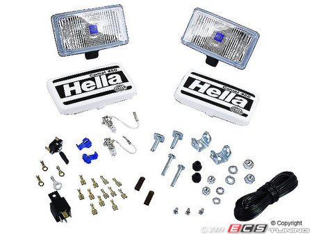 ES#7764 - UN6207209 - Hella Auxillary/Universal Lamp Kit - (NO LONGER AVAILABLE) - 450 Clear Fog Series - Hella - 