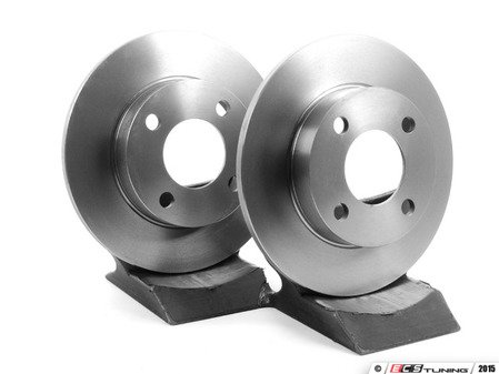 ES#5259 - 8a0698601 - Brake Rotors - Pair (245x10) - Restore braking power. - ATE - Audi