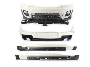 ES#1834311 - 51192161792 - MINI Clubman JCW Style Aero II Body Kit Without PDC, Pepper White - Sold As Kit - (NO LONGER AVAILABLE) - Upgrade to the sporty MINI bumpers and side skirts : Painted - Genuine MINI - 