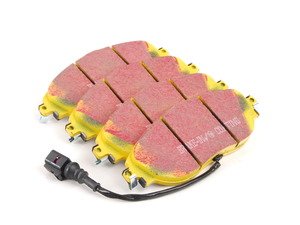 ES#2621617 - DP42127R - Front YellowStuff Performance Brake Pad Set  - EBC's premium sport street pad that offers high friction levels and heat fade resistance - EBC - Audi Volkswagen