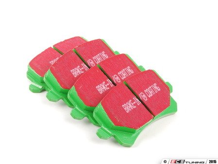 ES#2153389 - DP22004 - GreenStuff Performance Brake Pads - Rear - Mildly upgraded pad for an afternoon of sporty driving - EBC - Audi Volkswagen