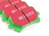 ES#2153389 - DP22004 - GreenStuff Performance Brake Pads - Rear - Mildly upgraded pad for an afternoon of sporty driving - EBC - Audi Volkswagen