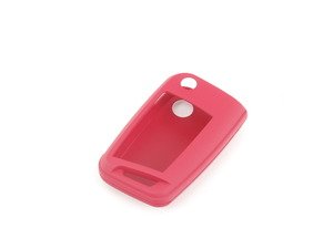 ES#2792945 - 3592RKLN13412 - Key Fob Cover - Red - Snap on covering for the updated style flip key - Bremmen Parts - Volkswagen