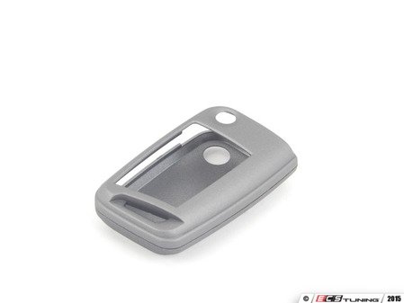 ES#2792946 - 3592RKLN13413 - Key Fob Cover - Carbon Gray - Snap on covering for the updated style flip key - Bremmen Parts - Volkswagen