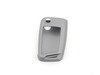 ES#2792946 - 3592RKLN13413 - Key Fob Cover - Carbon Gray - Snap on covering for the updated style flip key - Bremmen Parts - Volkswagen