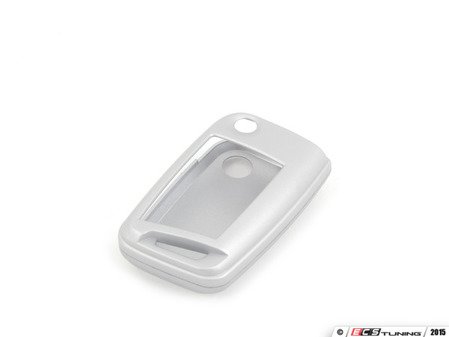 ES#2792947 - 3592RKLN13414 - Key Fob Cover - Silver - (NO LONGER AVAILABLE) - Snap on covering for the updated style flip key - Bremmen Parts - Volkswagen