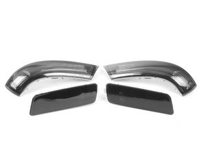 ES#2823271 - MK5GJSMSKT - Smoked Mirror And Side Markers - (NO LONGER AVAILABLE) - Complete set of smoked left & right markers and mirror indicatiors with bulbs - Assembled By ECS - 