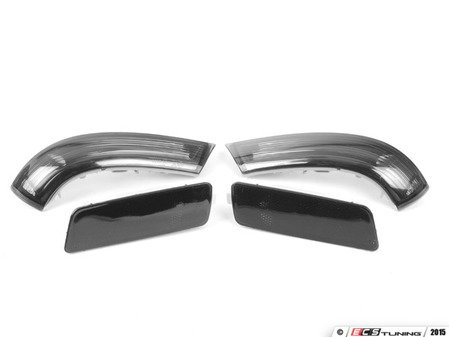 ES#2823271 - MK5GJSMSKT - Smoked Mirror And Side Markers - (NO LONGER AVAILABLE) - Complete set of smoked left & right markers and mirror indicatiors with bulbs - Assembled By ECS - 