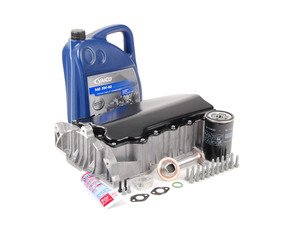 ES#2602890 - 06A103601IN - ECS Hybrid 1.8T Oil Pan Installation Kit - Complete kit with everything needed for a start to finish oil pan replacement. - Assembled By ECS - Volkswagen