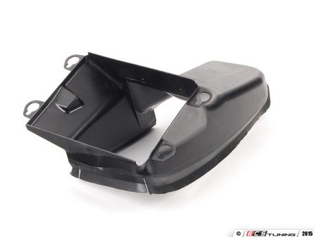 ES#450303 - 8K0121333A - Air Duct - Lower Left - Directs air to the additional radiator behind the fog light - Genuine Volkswagen Audi - Audi