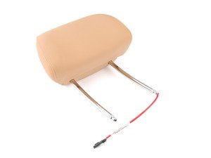 ES#145376 - 52109143882 - Front Seat Headrest - Natural Brown - Fits left or right seat - Genuine BMW - BMW