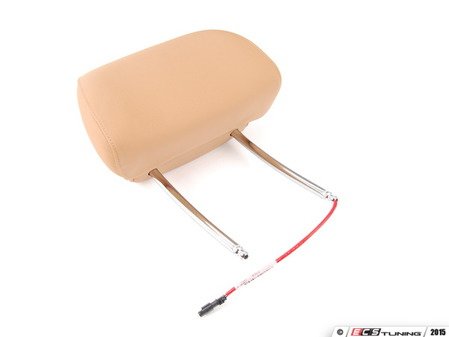 ES#145376 - 52109143882 - Front Seat Headrest - Natural Brown - Fits left or right seat - Genuine BMW - BMW