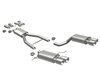 ES#1893839 - 16859 - Cat Back Exhaust - 2.5" stainless steel with quad 4" polished stainless tips - Magnaflow - BMW