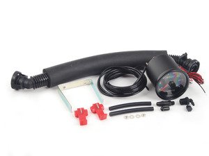 ES#2603057 - GAU005KT1 - NewSouth 52mm Boost Gauge - 0 - 35 PSI (no vacuum)  - Perfect match for your blue VW interior lights - New South Performance - Volkswagen